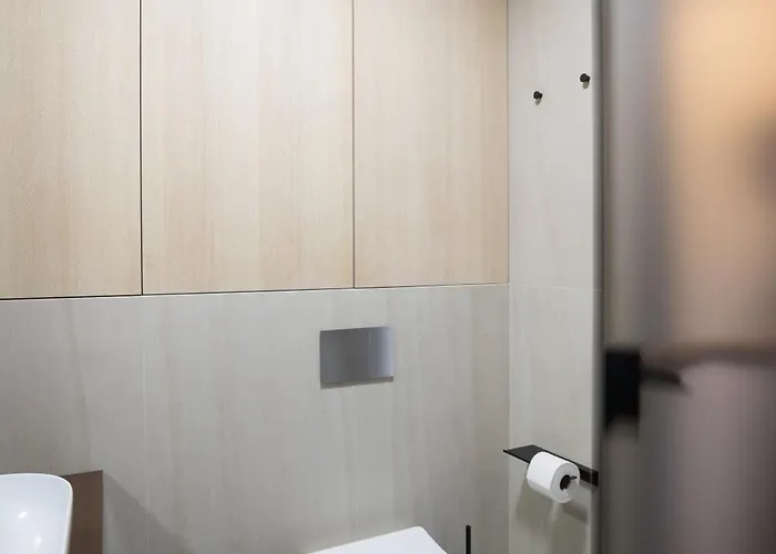 דירה Design Beach Garden Apartment *