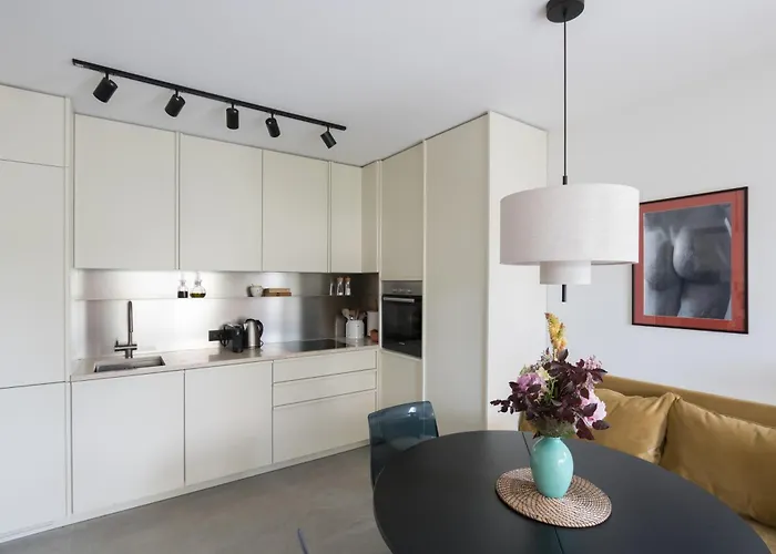 דירה Design Beach Garden Apartment